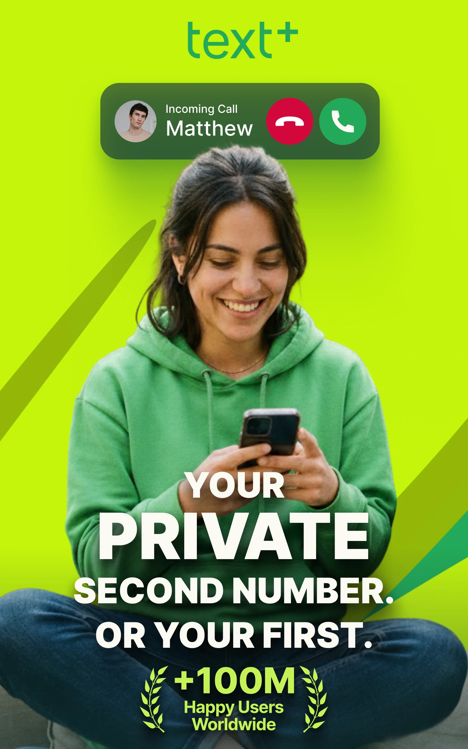 textPlus: Text Message + Call screenshot